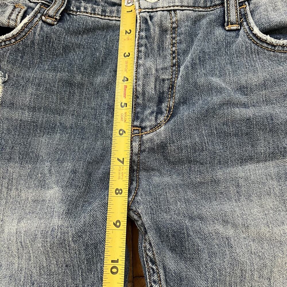 Pilcro The Heritage Boyfriend 26P Jeans Distressed Medium Wash Cotton Blend - Picture 14 of 15